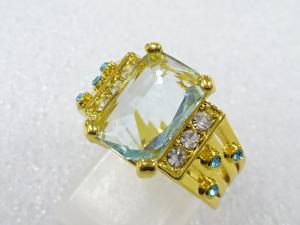 色石　指輪(16号)